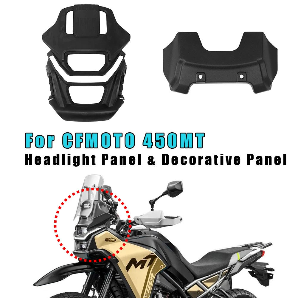 Headlight Panel For CFMOTO 450MT 450 MT Original Factory Parts CF400-8/8A & Decorative Shell Motorcycles Front Guard Head Covers