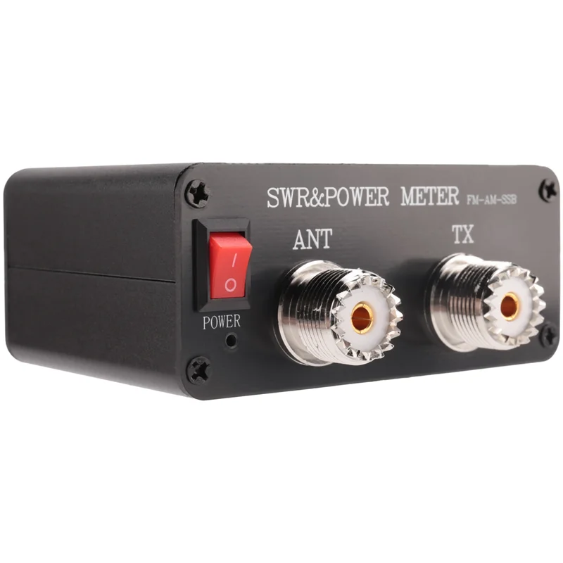 ABMS-CQV-SWR120 120 واط مقياس الموجة الدائمة للطاقة الرقمية 240 × 240 كامل اللون HD عرض SWR متر