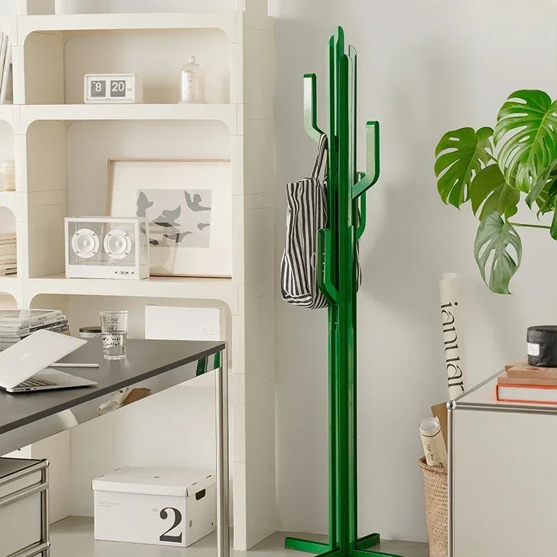 Cactus coat rack modern simple floor-to-ceiling bedroom hanger metal new model