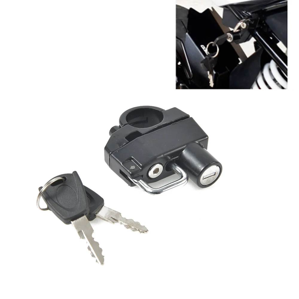 

Motorcycle Handlebar Lock Durable Security Portable Anti-Theft Key Lock Helmet Lock Motorcycle Supplies Helmet Locks