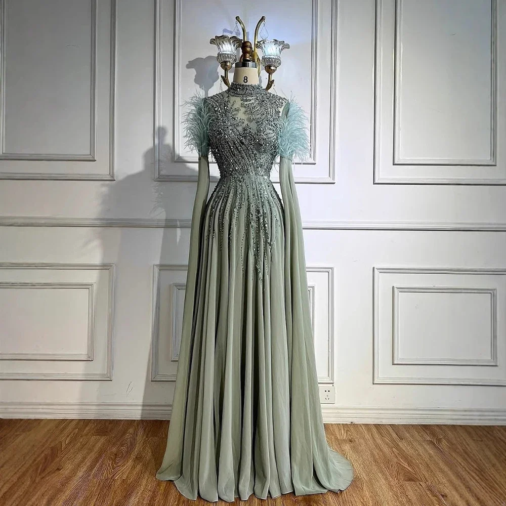 Modazehrada – Warum dieses Arabische Türkis-Abendkleid mein perfekter Begleiter für den großen Abend wurde