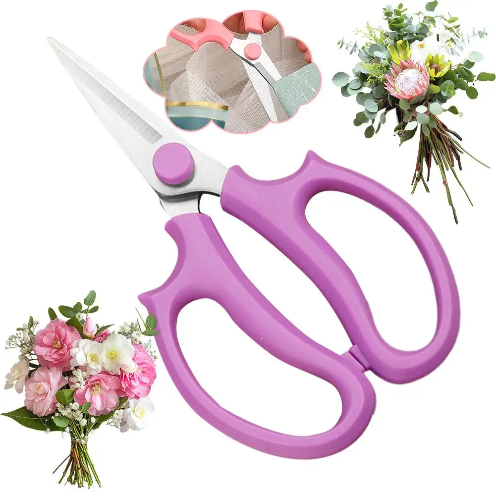 Professional Bonsai Scissors Garden Scissors Floral Shears Professional Flower Scissor Comfortable Grip Handle Pruning Shear