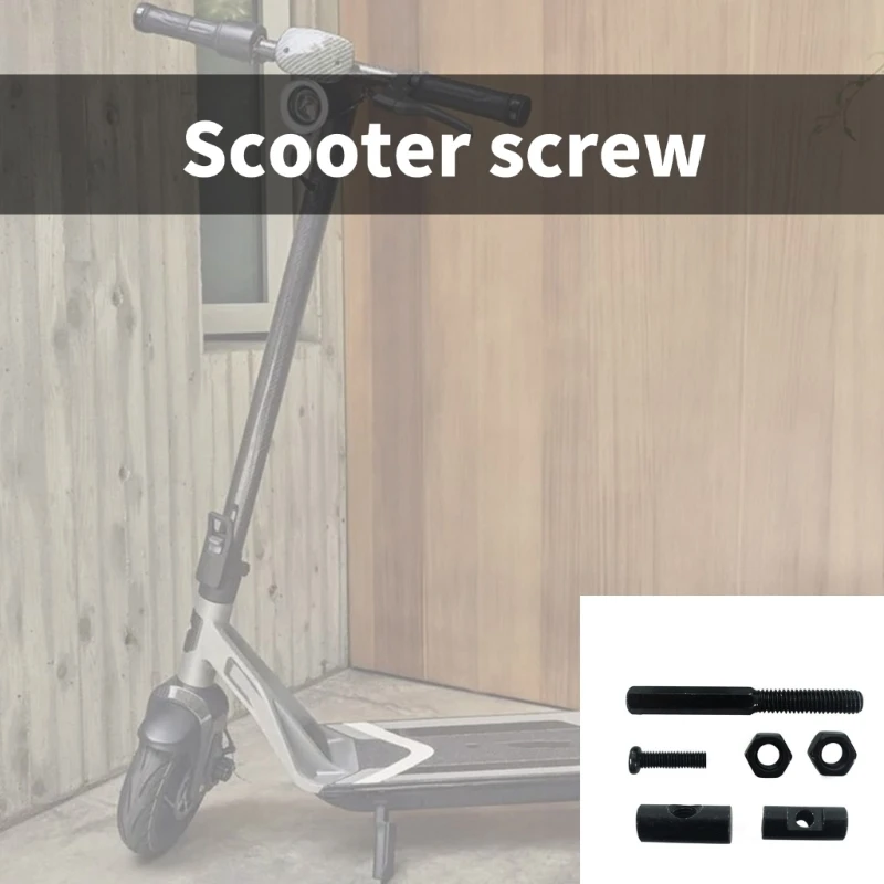  Locking Screw Replacement Part For Electric Scooter Enhances Durability And Function Folding Pull Rod Screw Accessories