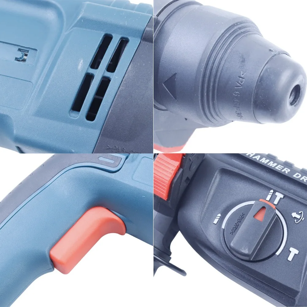 High Power Electric Hammer Round Handled Concrete Three in One Impact Hammer Lig