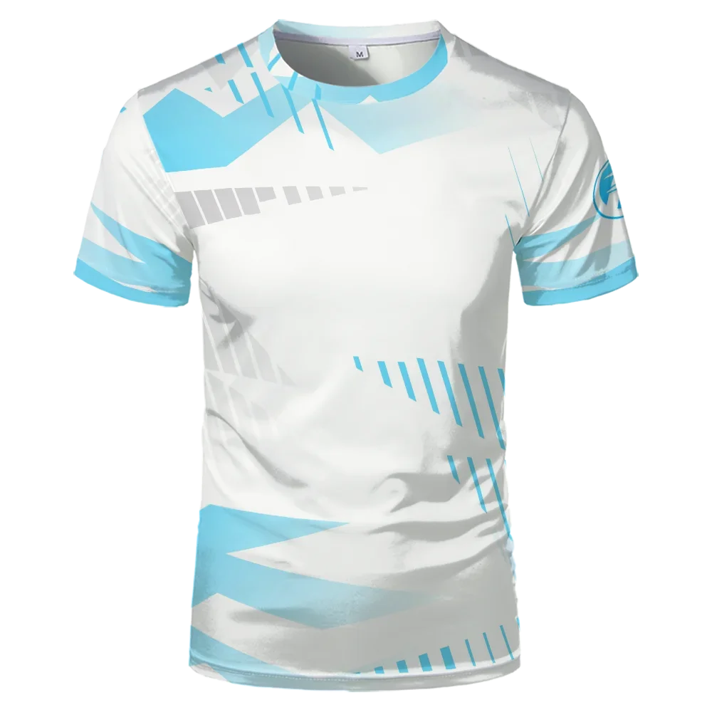 

3D printing custom T-shirts summer plus size T-shirt design e-sports jersey customization sports outdoor cool round neck tops