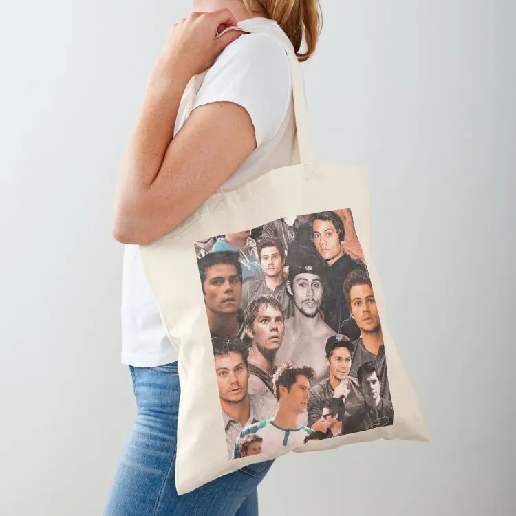 

Dylan collage Tote Bag Handbags women reusable shopping bag Woman shopper bag shopping logo