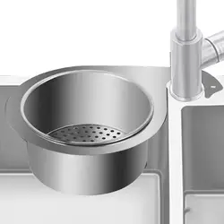 Basket Swan Drain Rack Stainless Steel Sink Food Catcher Basket Kitchen Sink Filter Versatile Kitchen Sink Waste Drain Basket