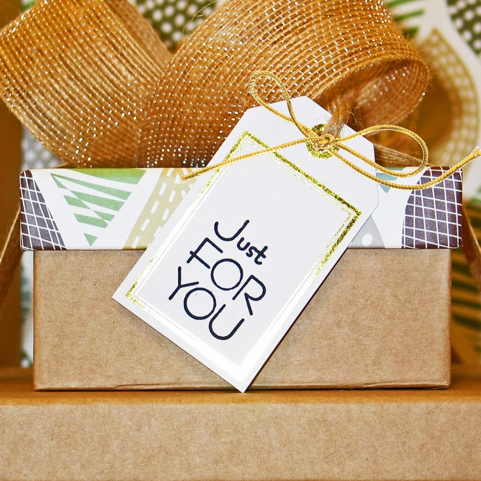 

Gold Rope 5 Bundles C y Bag Binding Ropes Gift Wrapping Polyester Decorative Christmas Bread Bags Twisting Ties Jewelry