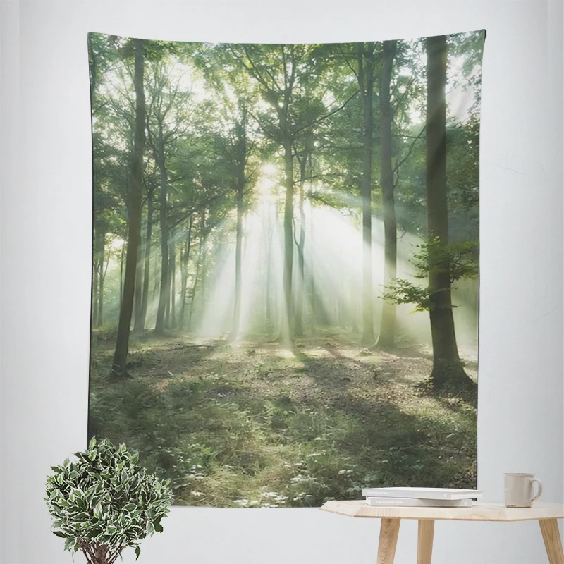 Home decorations room decor wall tapestry aesthetic bedroom aesthetic wall art large fabric wall tapestry - view 4