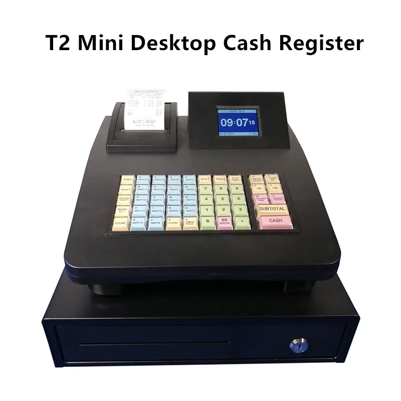 T2 Supermarket Cash Register Retail Catering Convenience Store Cashier System Catering Kitchen Cashier Integrated Machine