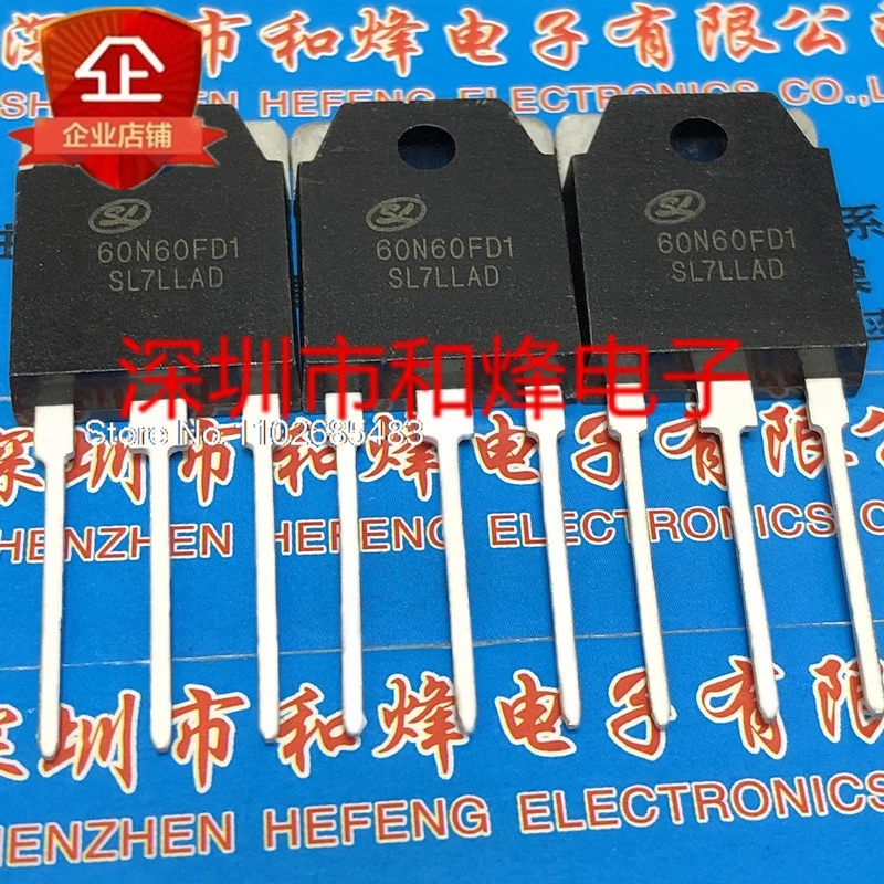 (5PCS/LOT) 60N60FD1 SGT60N60FD1PN   TO-3P 600V 60A