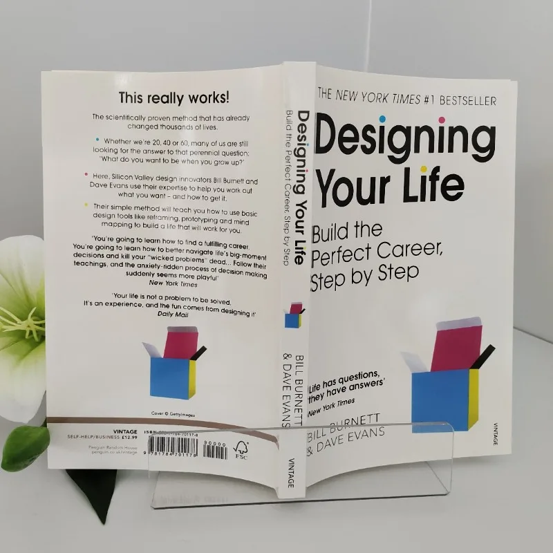 تصميم حياتك، تصميم الحياة وبناء مهنة مثالية خطوة بخطوة. كتاب الكتب الإنجليزية