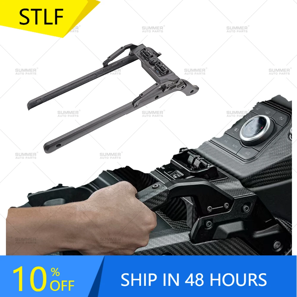 

Summer Auto Parts Forged Carbon Fiber Center Armrest Control Kit for New Defender 110 Accessories Interior