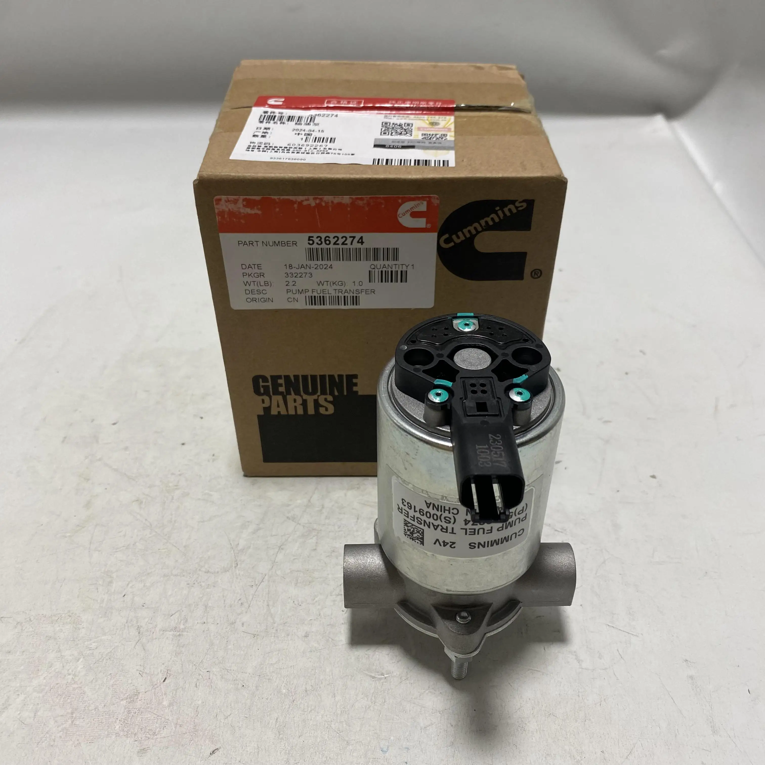 Cummins  Fuel Lift Feed Transfer Pump 5362274 4943049 4935731 4932708 3990106 3938368 Cummins QSB5.9 excavator engine parts