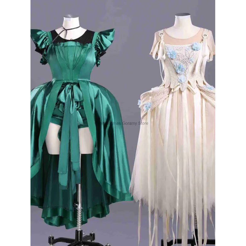 Disfraz de Halloween para mujer, vestido de princesa, lobo pequeño, vestido Invisible Enid, vestido de noche de graduación Agnes, disfraz de Cosplay