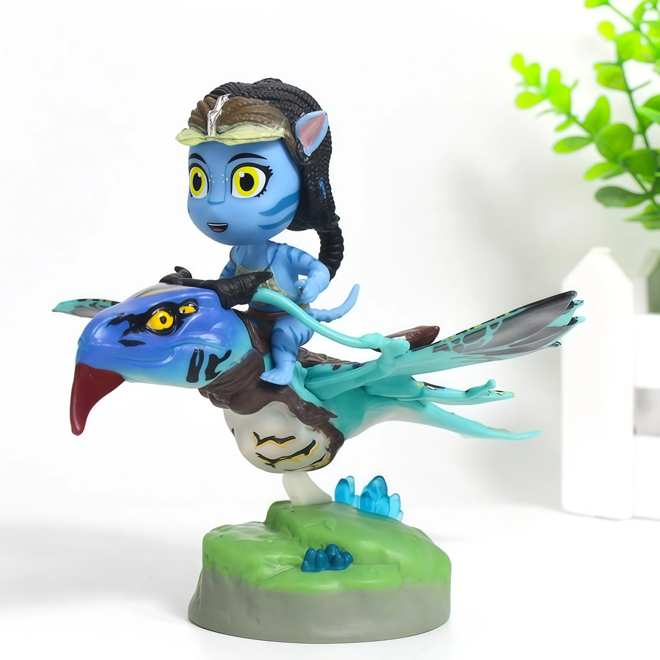 카툰 애니메이션 새로운 귀여운 2개 아바타 액션 피규어 장난감 PVC 모델 인형 장식 어린이 선물용