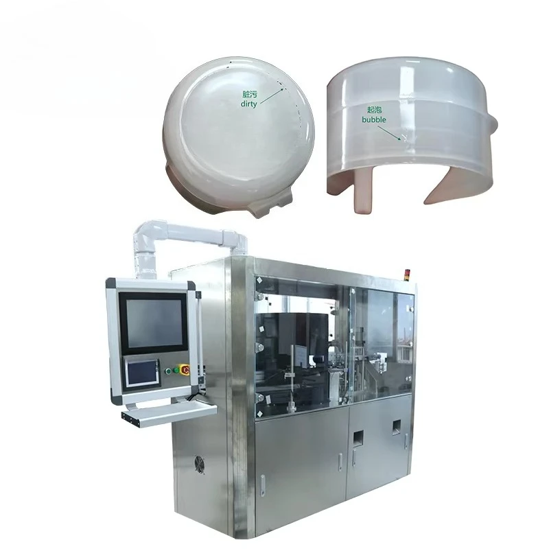 Smart cap size detection system with burr and contaminant detection for automated quality control in the beverage industry