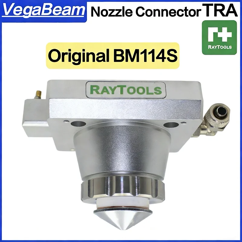 Raytools Originele TRA Voor BM110 BM111 BM109 BM114 Sensor sensorkop Nozzle Connector TRA Raytools BM110 BM109 Capacitieve kop - afbeelding 1