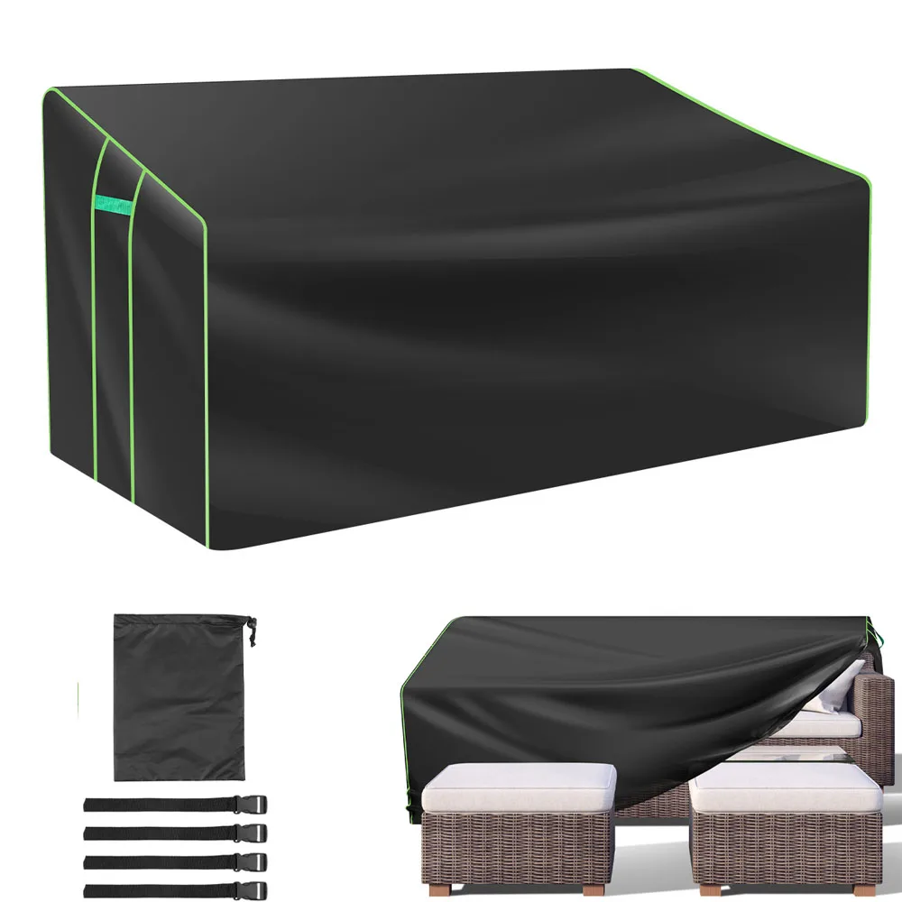 

Outdoor Cover for Garden Furniture Waterproof Patio Double Sofa Protector Lawn Sofa Covers Garden Furniture Weather Protection