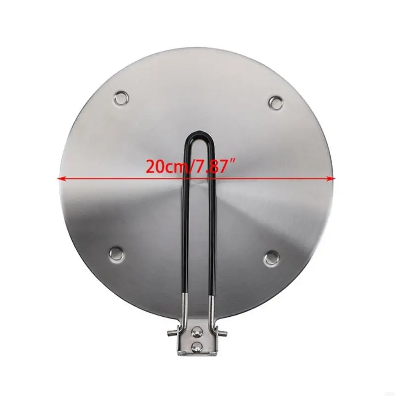 A0NC Vassoio scongelamento Fornello elettrico a gas Piastra adattatore a induzione Soluzione riscaldamento efficiente in