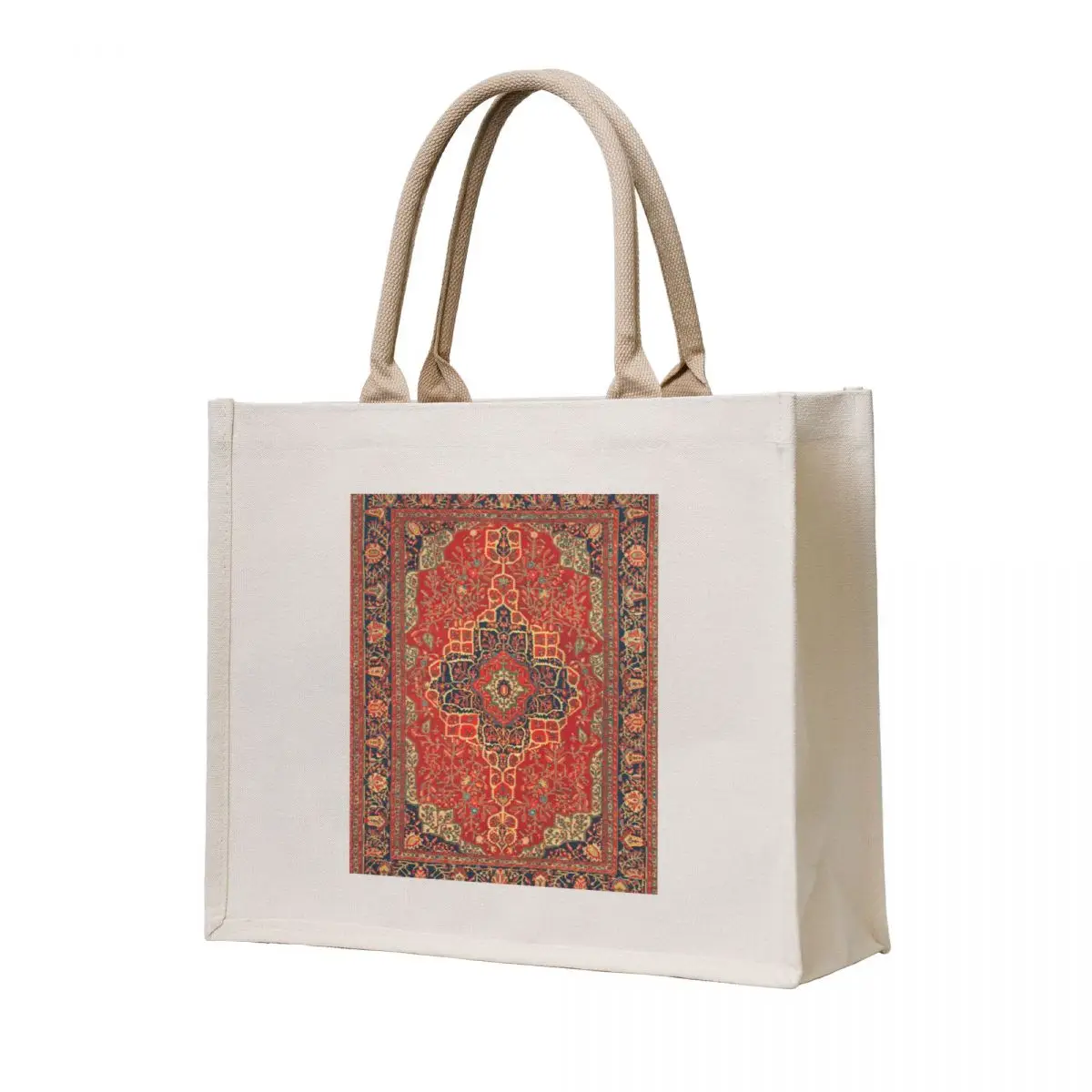 

Ferahan Sarouk Antique Persian Carpet Print Tote Bag tote bag shopping cart bags Lady bags