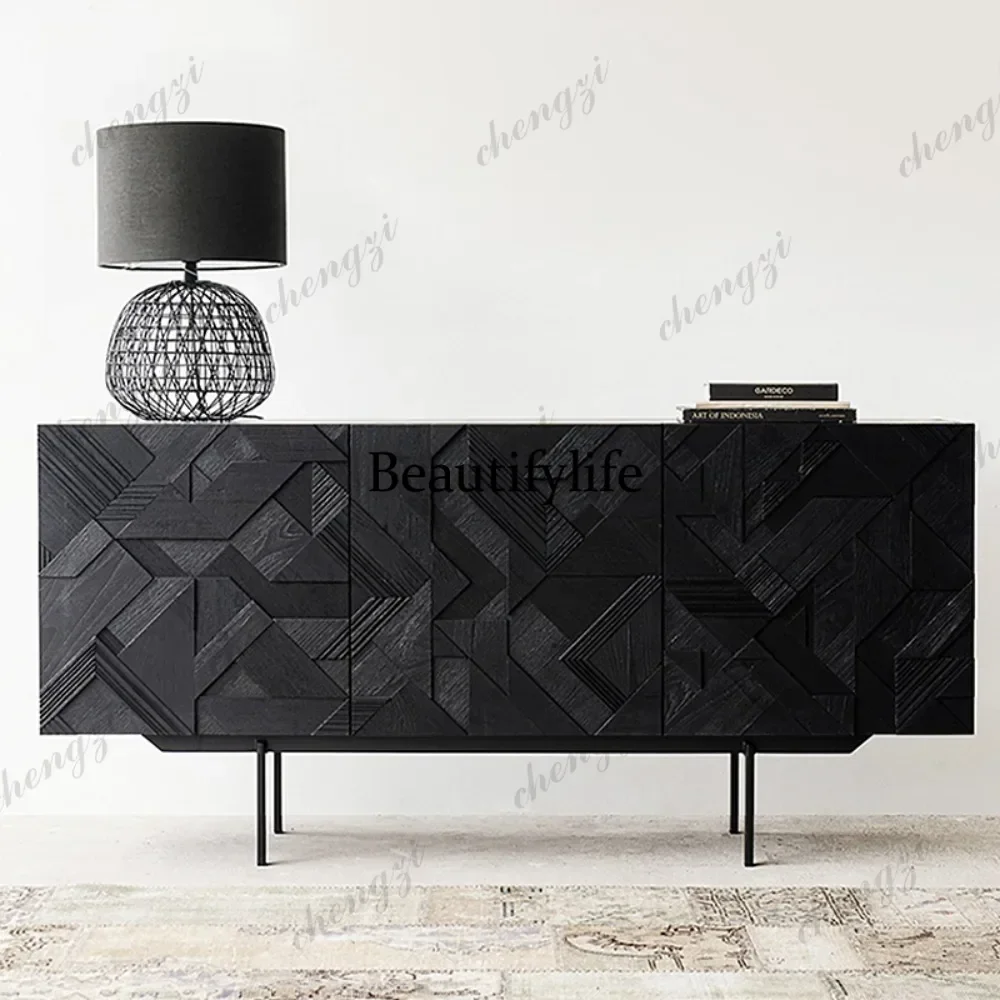 132 Wooden Display Cabinet Drawers Luxury Mid Century Craft Living Room Cabinet Vintage Curio Szafki Do Salonu Home Furniture