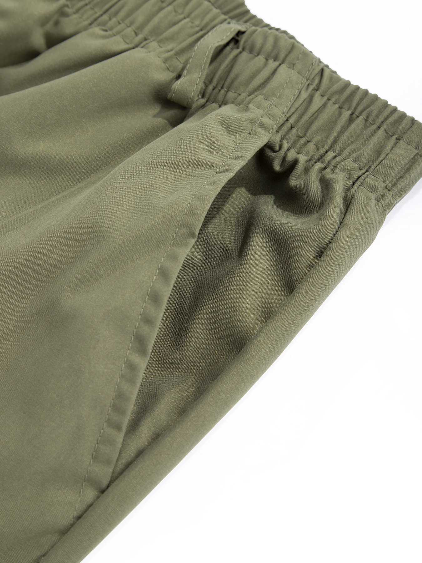 Lose übergroße Herren-Langhose mit Kordelzug, Herren-Hose mit mehreren Taschen, Jogginghose, gerade Passform, Jogger für Sport und Streetwear – Detail 8