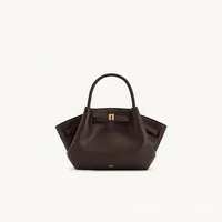 Small Size JW PEI Hana Genuine Leather Dumpling Shaped Handbag Women's Single Shoulder Crossbody Bag Soft Shape Handbags