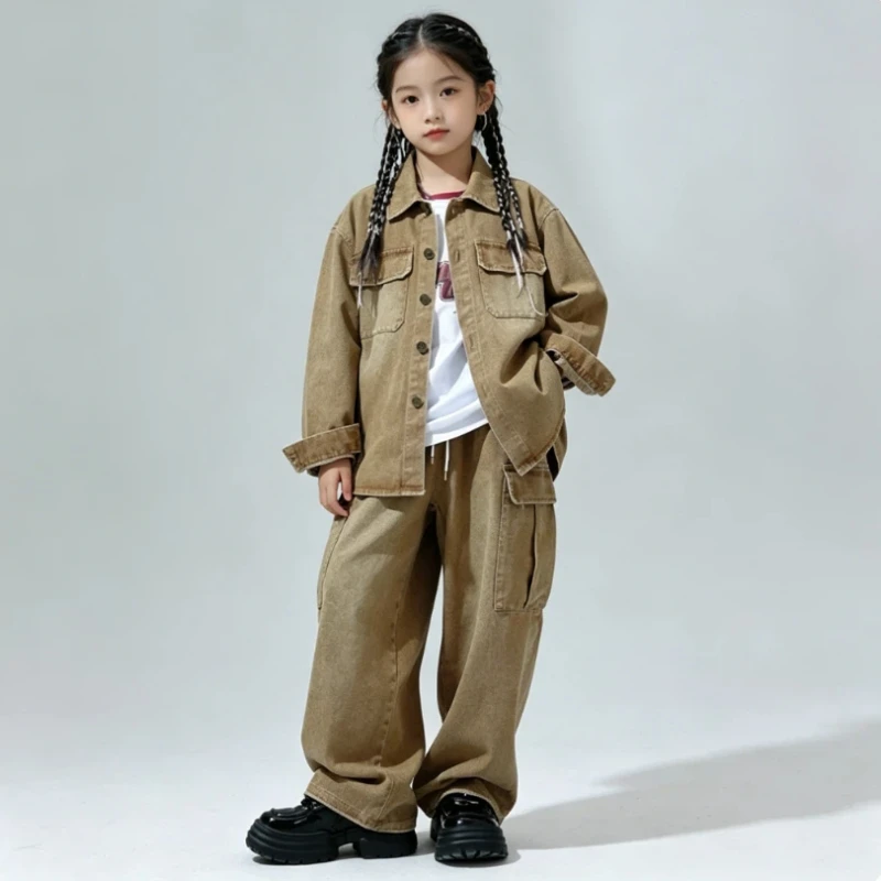 children's-street-dance-costumes-hip-hop-street-performance-sets-girls'-jazz-dance-t-stage-runway-show-costumes