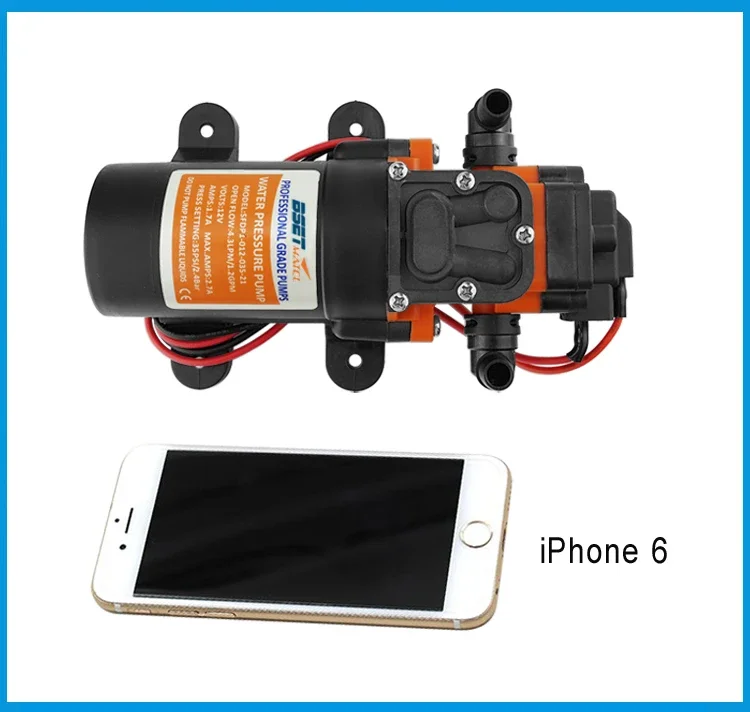 35PSI 12V Marine Water Pump Diaphragm Self Priming Pump Boat Accessories Showers Toilets Water Transfer Motor for RV Caravan