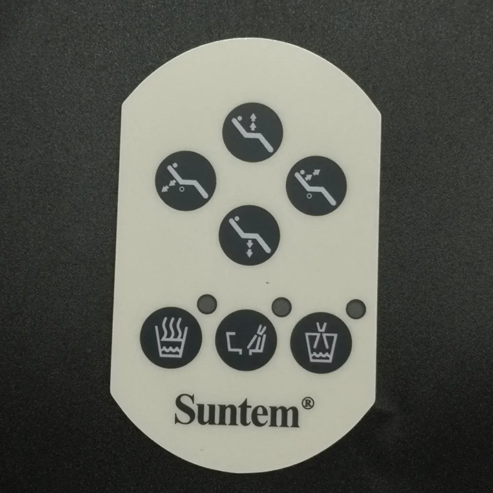 Dental Chair Main Control Button Film Switch Key Film Control Panel for PVC Self-adhesive Label Dental Chair Unit Accessories