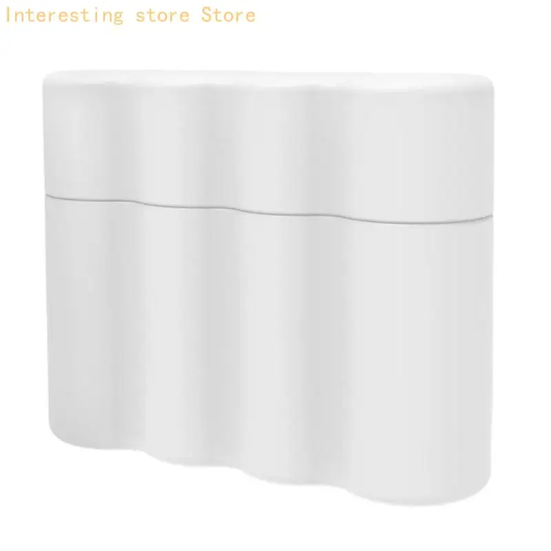 Compactly Silicone Battery Holder With Leakproof Lid Design Perfect For Storing 4Pcs 2A 3A Cells At Home Or Travel 55KC