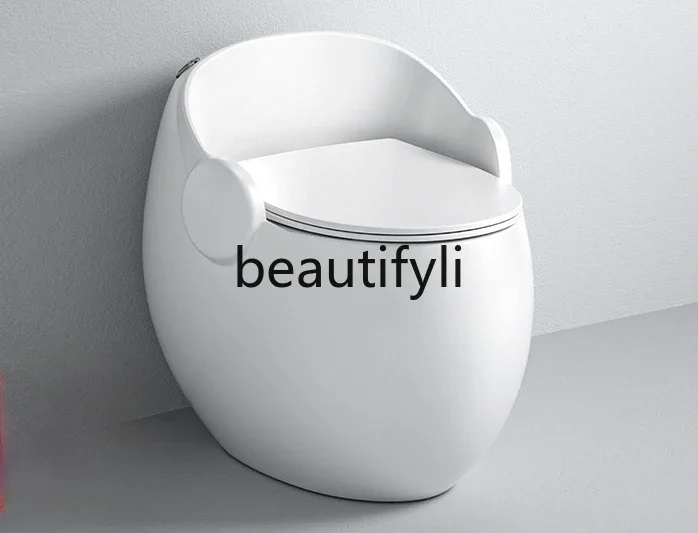 

ss Creative handrail household integrated egg toilet deodorant toilet siphon type