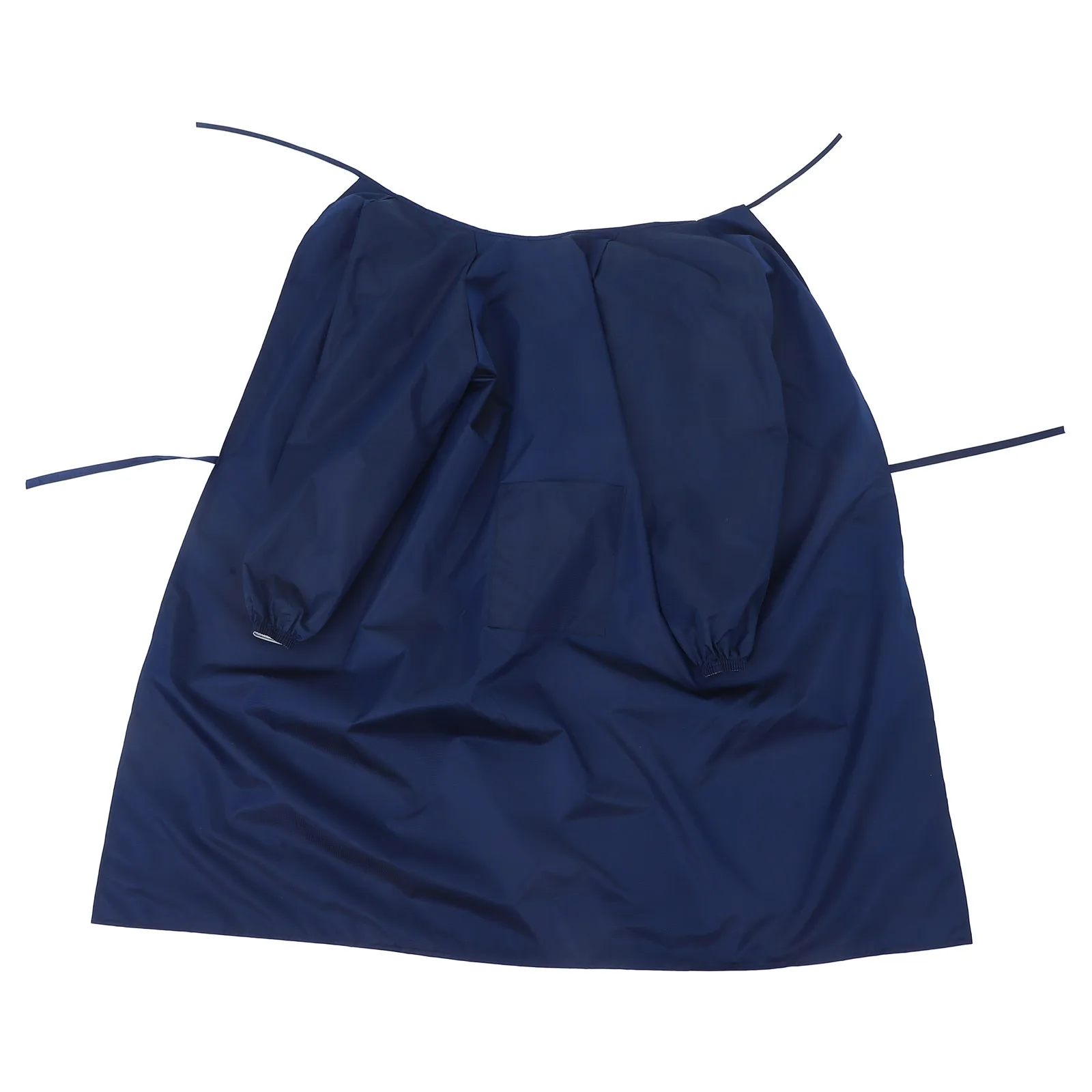 

Unisex Waterproof Oilproof Apron Long Sleeve Comfortable Workwear Functional Adult Pockets Protection Housekeeping Laundry