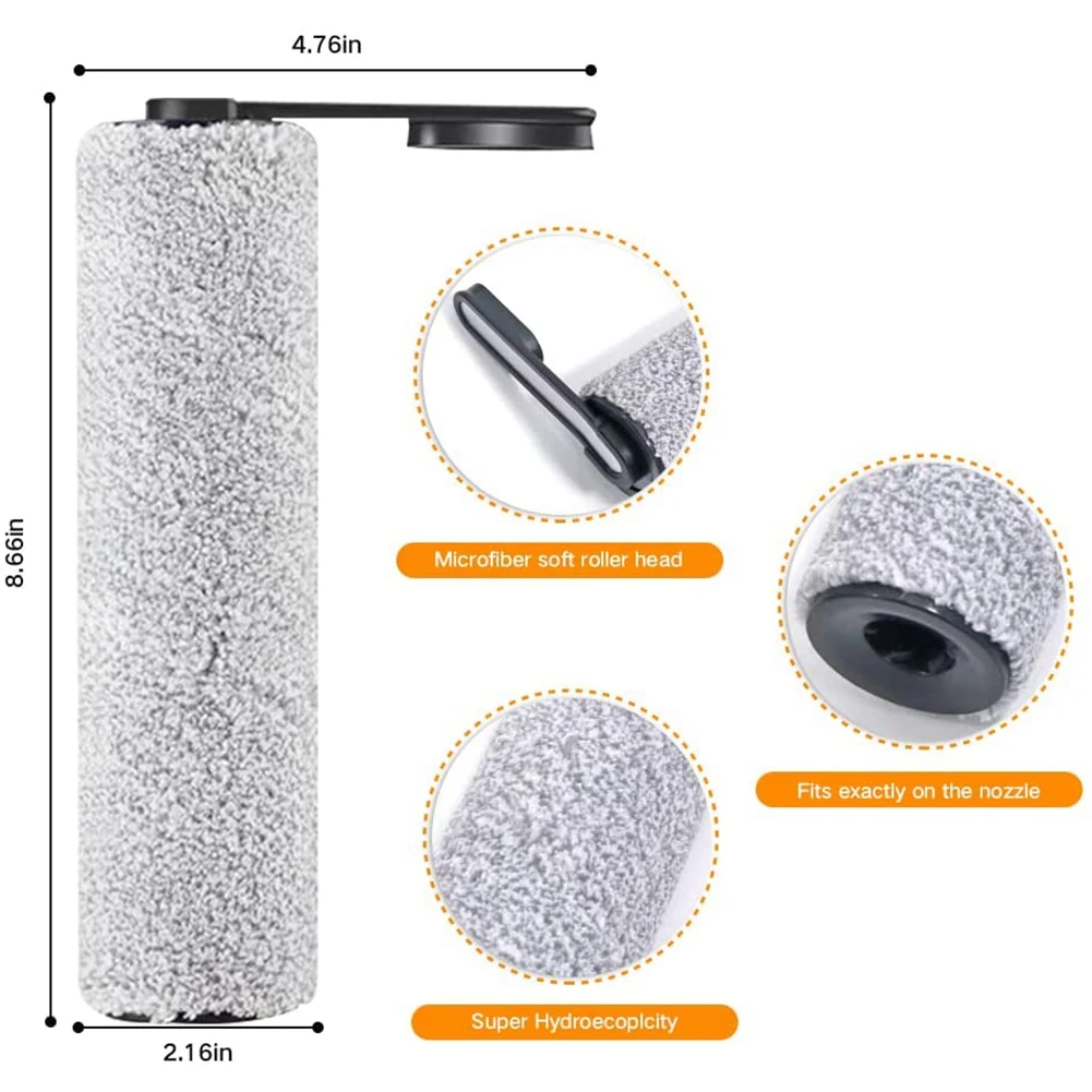 교체용 메인 롤러 브러시, 플로어 ONE S5 콤보 무선 습식 건식 진공 청소기 액세서리