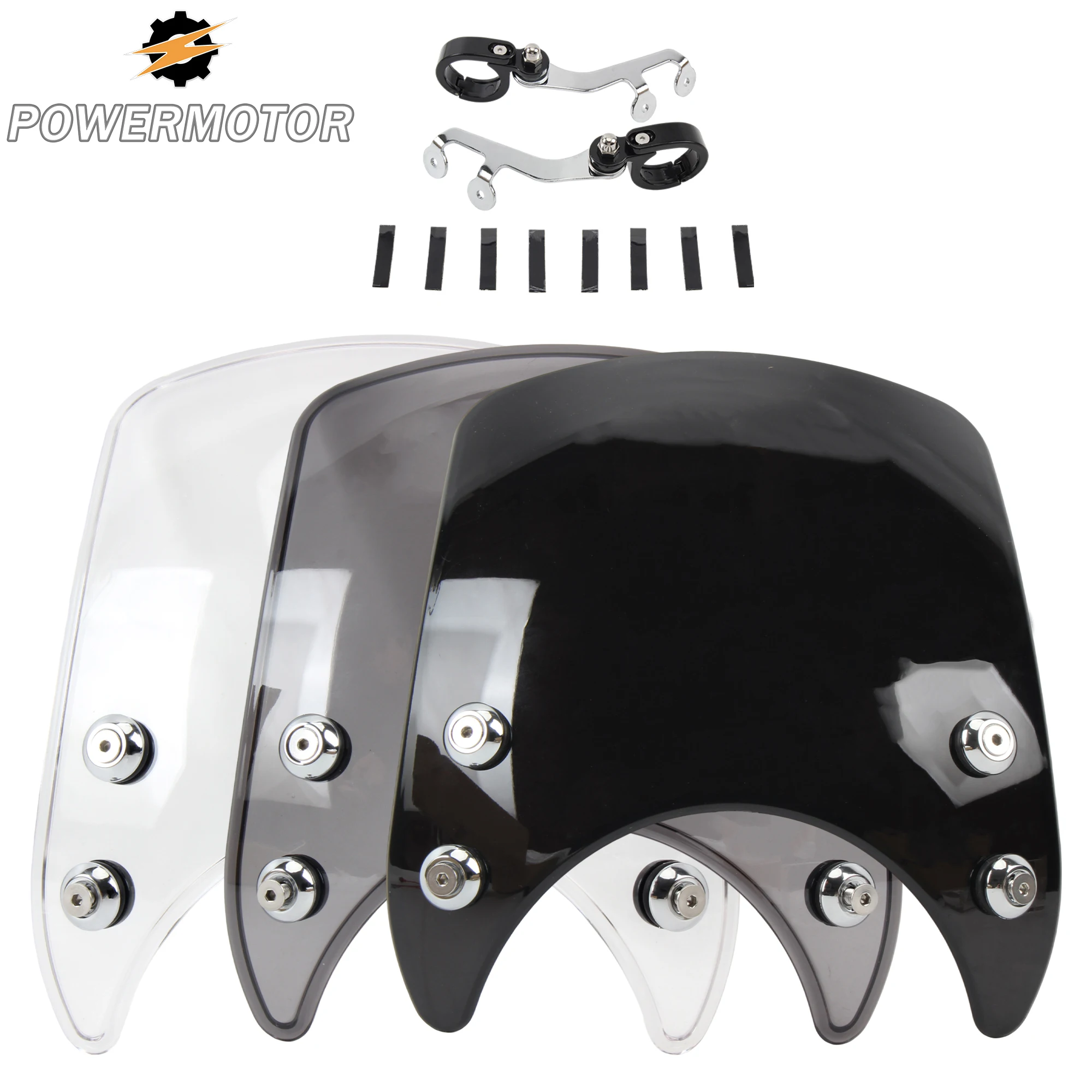 

Motorcycle Windshield 39mm-41mm Fork For Harley Sportster 883 X48 Iron 1200 2004 2005 2006 2007 2008-2019 Supermoto Modified