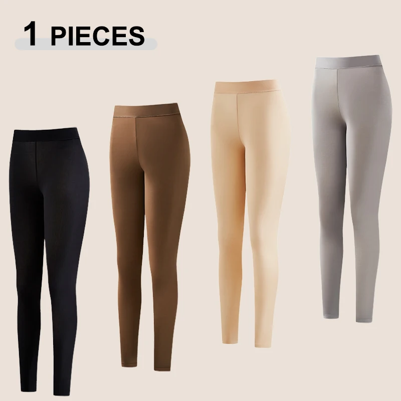 Winter Lock temperature Underwear Bottoms Women Seamless Ultra-thin Single Layer Warm Shaping Long Johns Elastic Ladies Lingerie