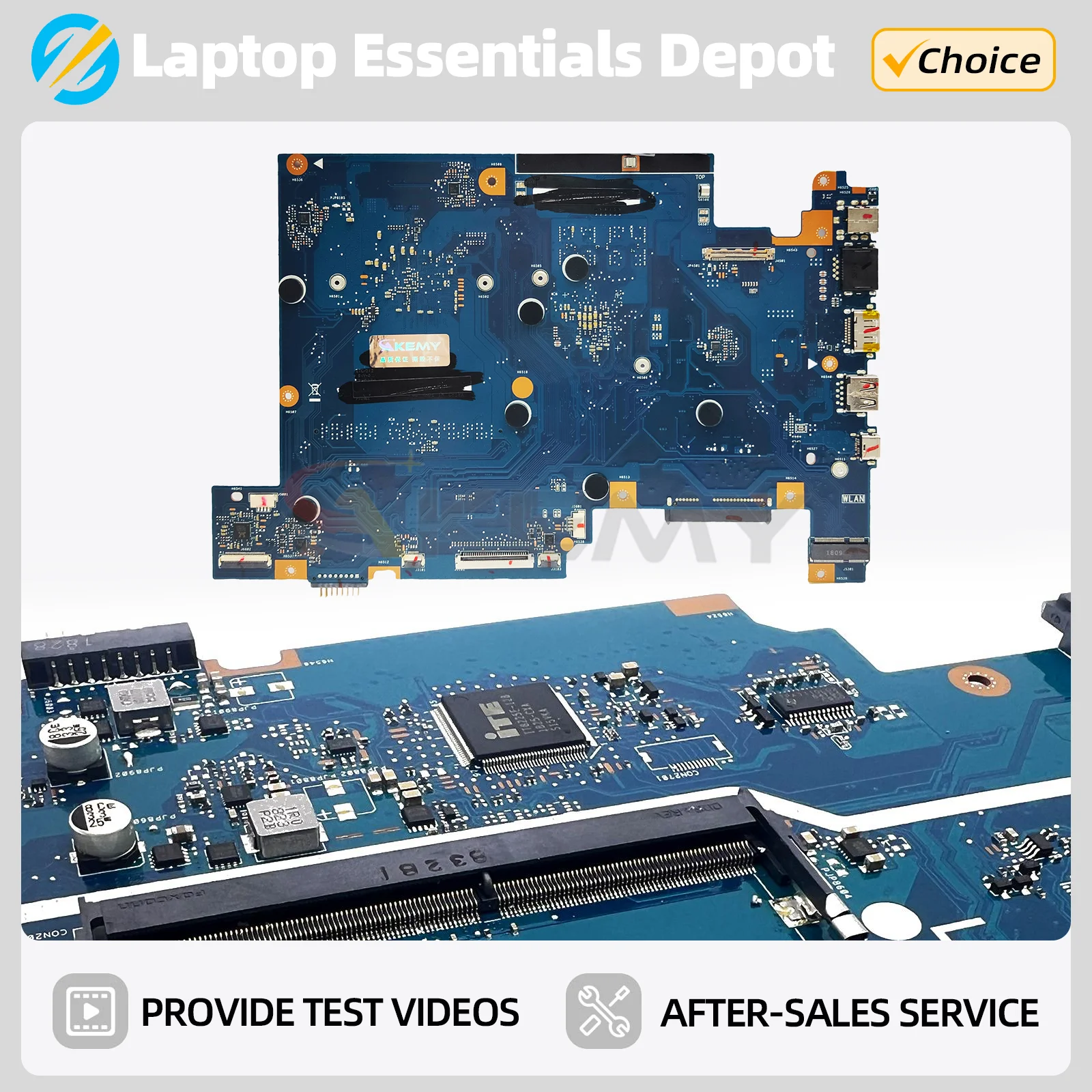 X705MB Laptop Motherboard Para ASUS Vivobook 17 X705M X705MA Notebook Mainboard W/N5000 N4000 920MX-V2G/UMA 100% Totalmente Testado