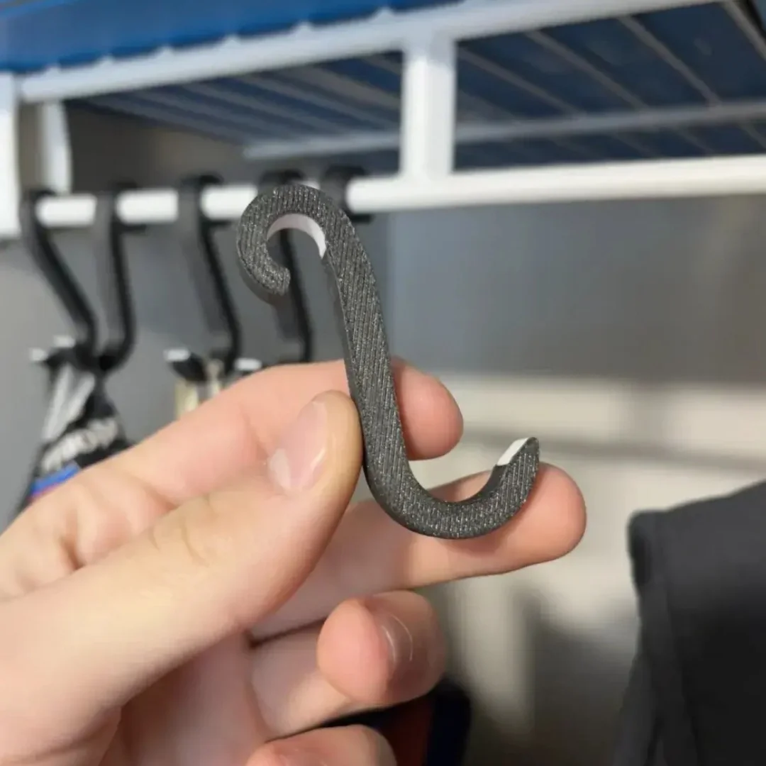 

6pcs Hooks, S-Shaped Hooks, Versatile hooks for Long-Lasting Hanging, Suitable for Home Storage, Closet Organization, Kitchen
