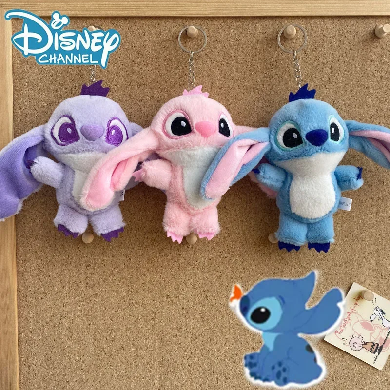 

Disney Stitch Plush Doll Lilo Series Creative Plush Pendant Keychain Backpack Backpack Pendant Manufacturers Spot Wholesale