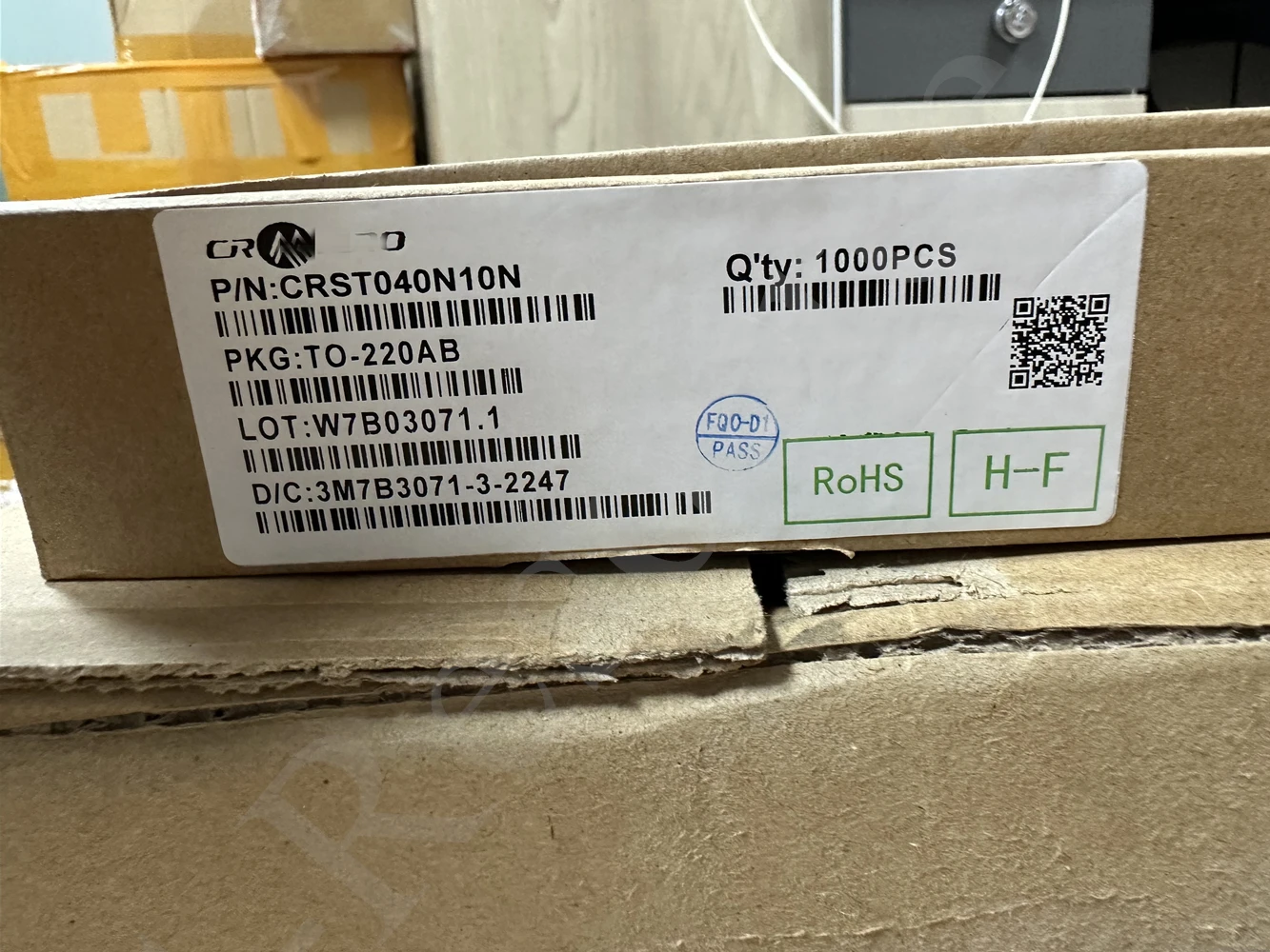 (10pcs) New original CRST040N10N package TO-220 100V 120A MOSFET field effect tube