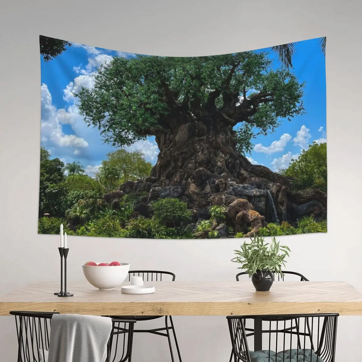 

Animal Kingdom in Orlando Florida Tapestry Wall Hanging Decor Room Decor Aesthetic Decoration For Home Tapestry