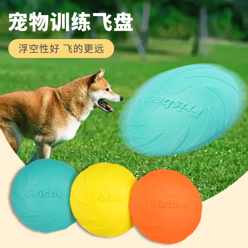 Haustierspielzeug, TPR Hund Fr – Flying Disc Dog Training Toy Bewertung und Preis