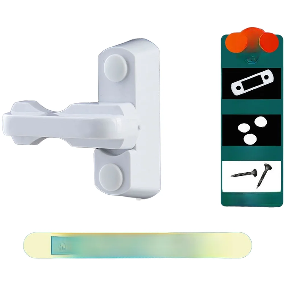 Zinc Alloy Security Latch Lock for Sliding and Hinged For windows and For doors with Smooth 180 Degree Adjustable Rotation