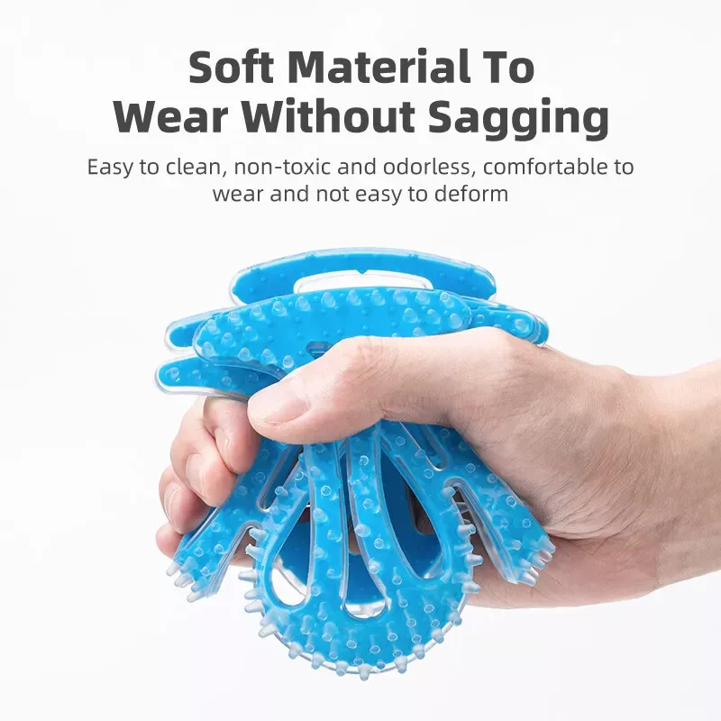 Anerte Bantalan Silikon Bantalan Dalam Helm Alas Bantalan Pelindung untuk Aksesori Helm Luar Ruangan Bersepeda