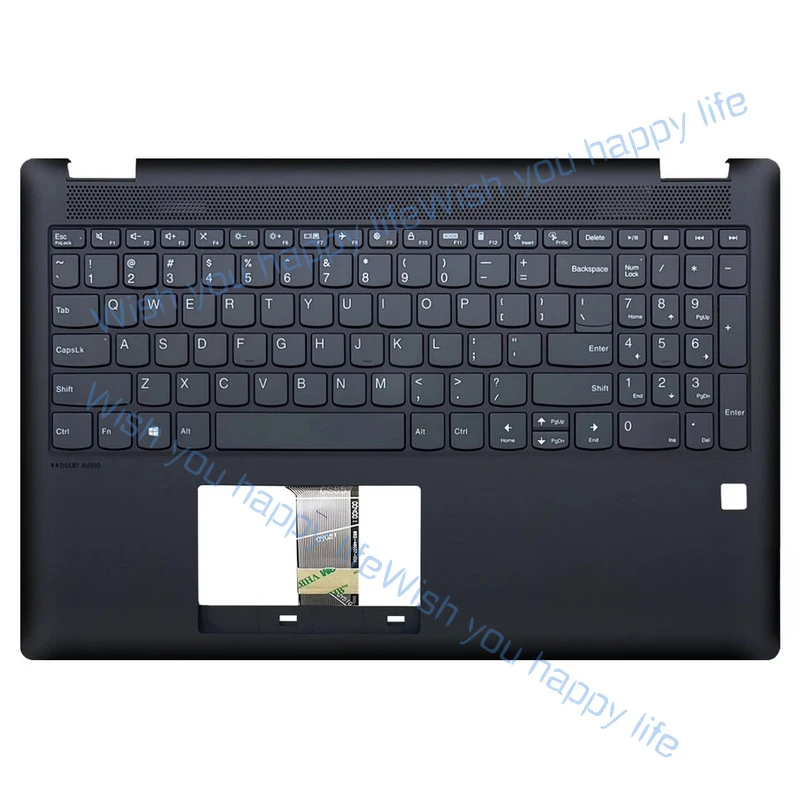 L... For Lenovo Flex 5-15IIL05 ITL05 Laptop Upper Case Palmrest Cover with Keyboard