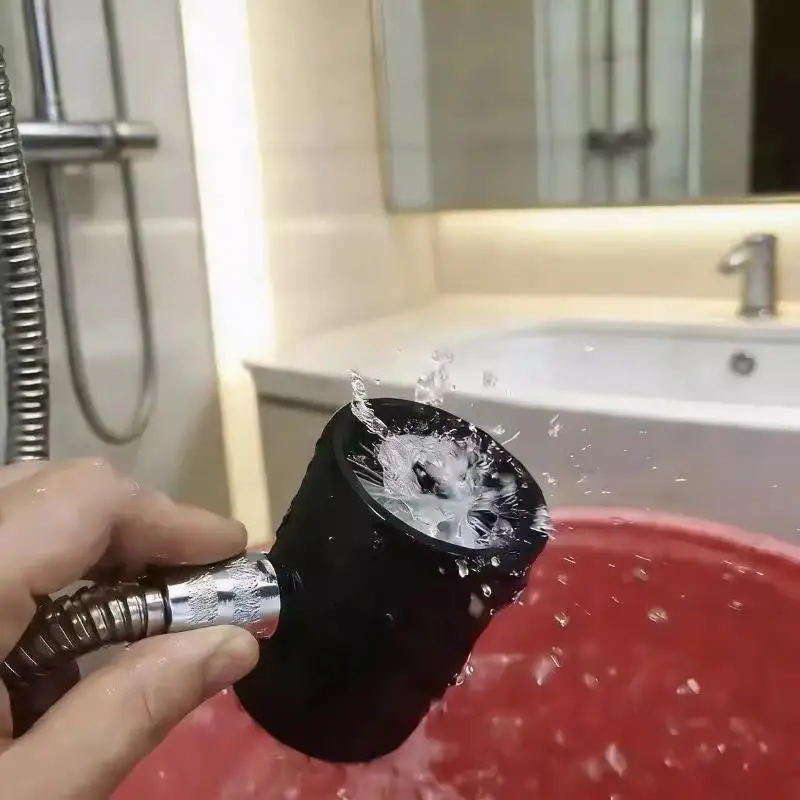 1Pcs High Pressure Handheld Shower Head Water Flush Sprayer Creative Personal Hygiene Rinse Tool For Men Bathroom Bathing