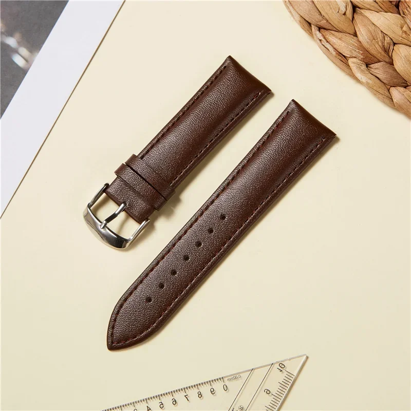 Cinturini in pelle moda 14mm 16mm 18mm 20mm 22mm Uomo Donna Bracciale Business Accessori per cinturini