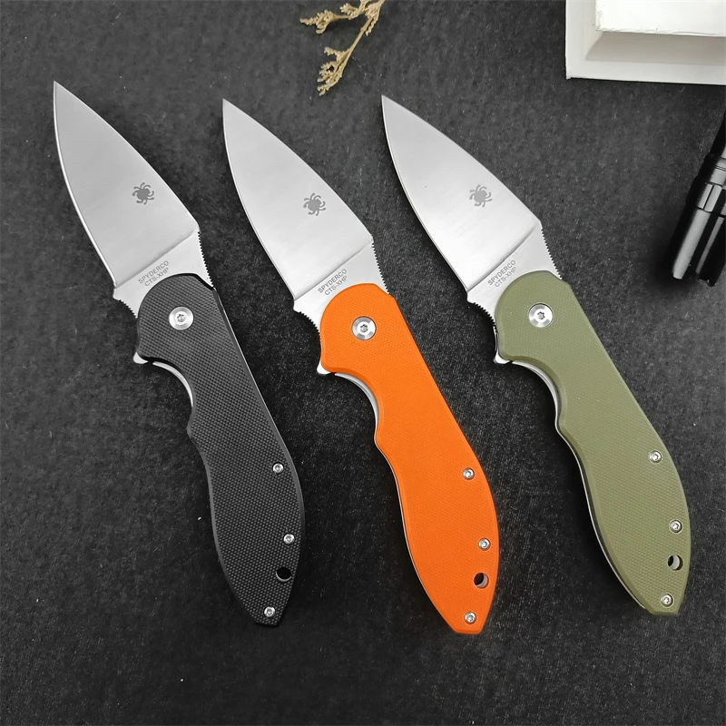 Mini C172 G10 Handle D2 Handle Outdoor Camping Survival Rescue Tactics Hunting EDC Pocket Pocketknife Gift series