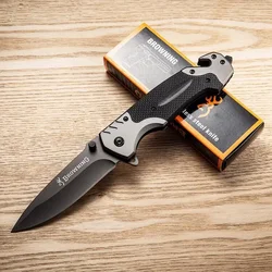 Camping survival high hardness Swiss multifunctional military knife outdoor Portable Self-defense hunting folding knife